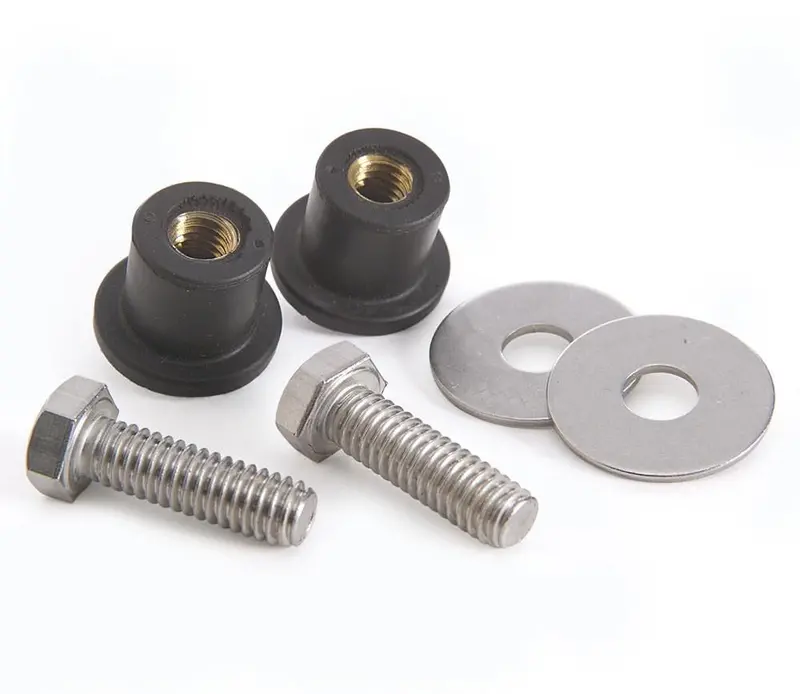 Be Cool 72062 Reinforced Rubber Radiator Mount Bushing With Brass Insert (5/8-Inch, Sold Individually) 1