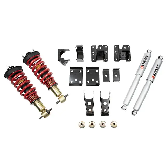 Belltech 646Hk Lowering Kit – Includes Adjustable Front Coilovers And Front Sway Bar 1