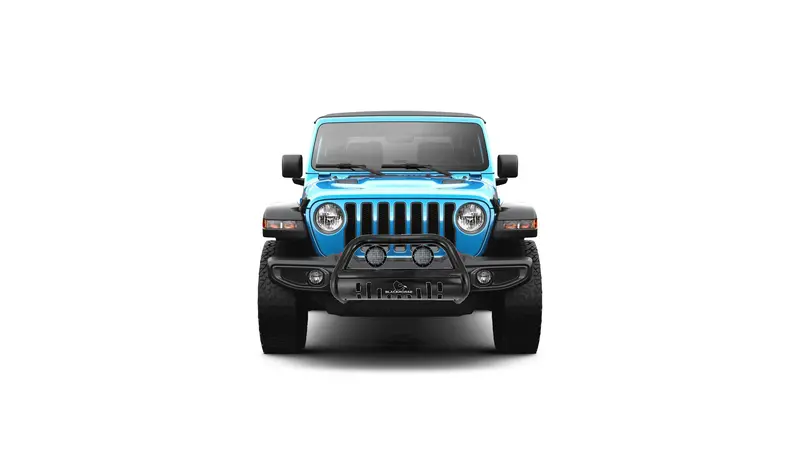 Black Horse Off-Road Skid Plate – Heavy-Duty Black Steel Underbody Protection 1