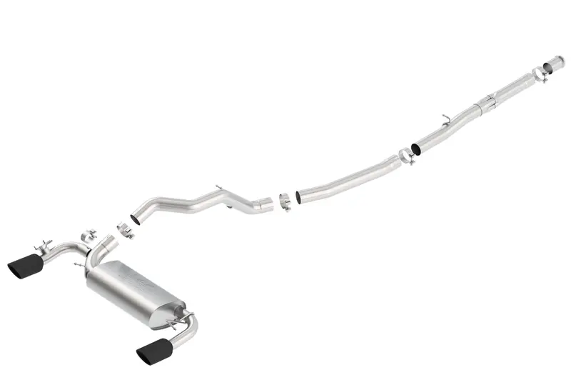 Borla Atak Cat-Back Exhaust System – Model 140730Bc, Aggressive Tone, Stainless Steel Construction 1