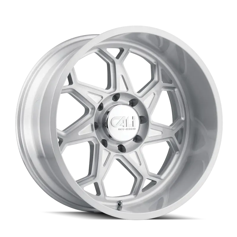 Cali Off-Road Sevenfold 20X9 Wheel – Brushed & Clear-Coated, 6X139.7Mm, Zero Offset, 106Mm Center Bore 1