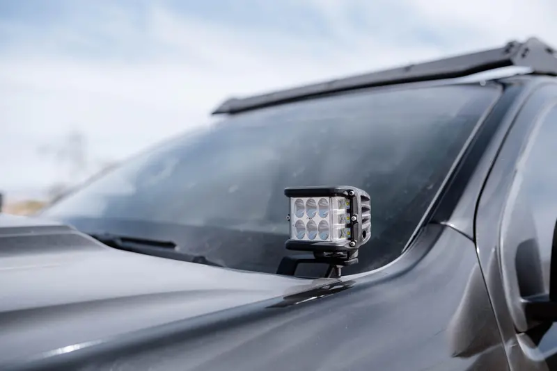 Cali Raised Led Cr2665 Low-Profile Ditch Light Brackets – Pair For 2015–2021 Colorado/Canyon 1