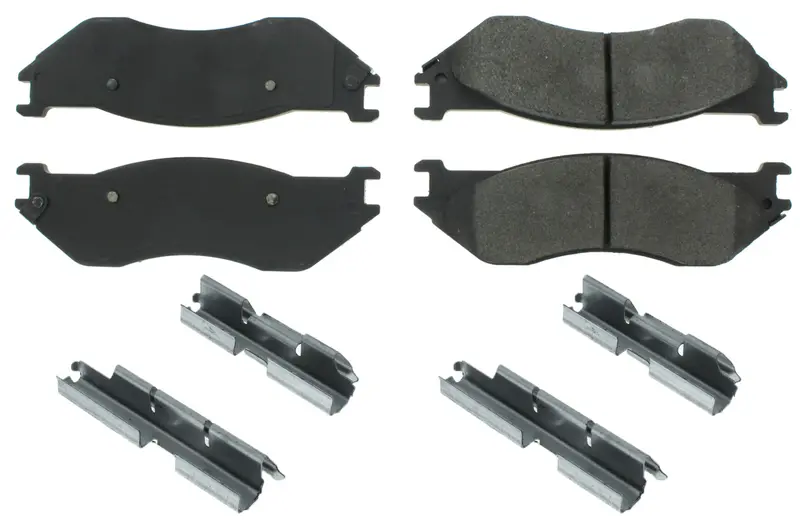 Centric 300.08970 Premium Semi-Metallic Brake Pads – Includes Shims And Hardware 1