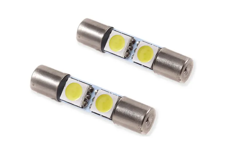 Diode Dynamics Dd0047P Smf2 28Mm Warm White Led Bulb Pair 1