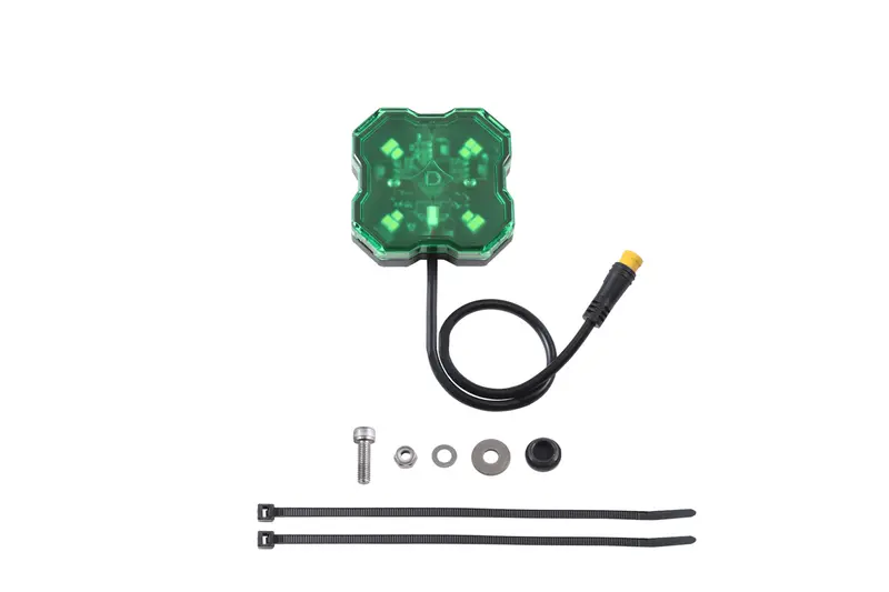 Diode Dynamics Stage Series Single-Color Led Rock Light – Green, M8 Thread (Dd7438, Sold Individually) 1
