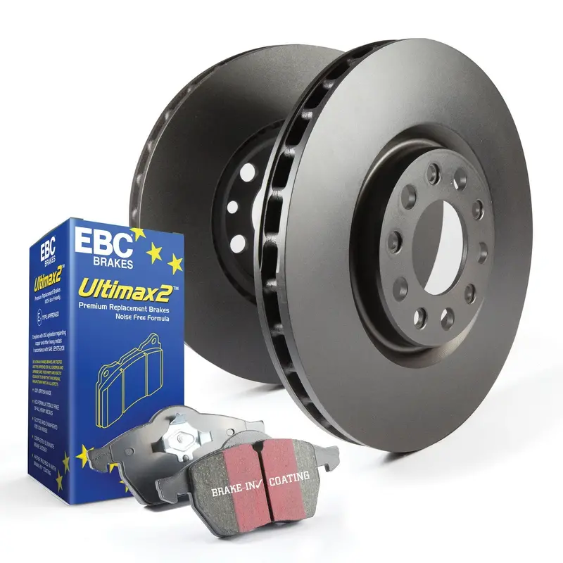 Ebc S1Kr1064 Brake Kit – Ultimax 2 Pads + Rk Slotted Rotors 1