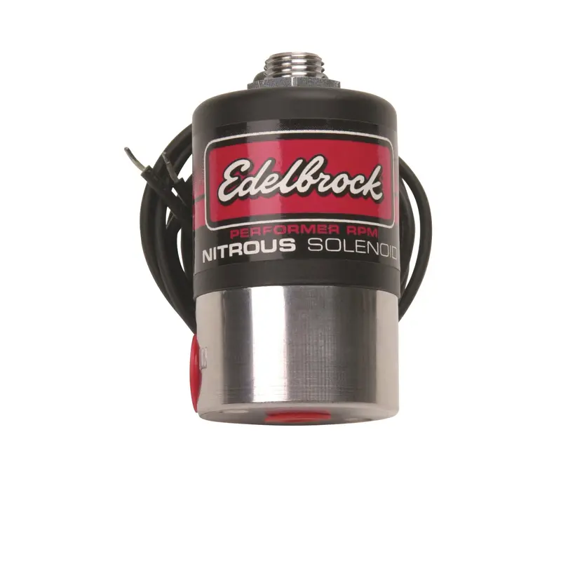 Edelbrock 72002 High-Flow Nitrous Oxide Solenoid For Performance Nos Systems 1