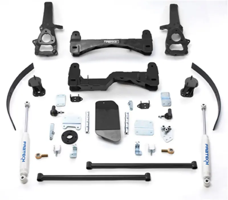 Fabtech Basic Lift Kit With Performance Shocks – Bolt-On Suspension Upgrade 1