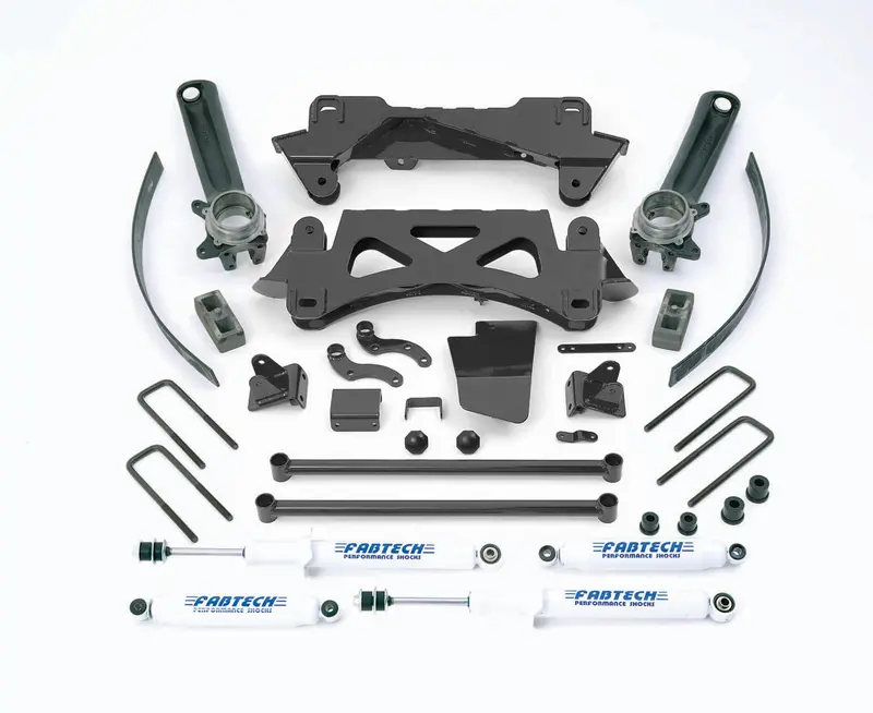 Fabtech K7002 Performance Lift System – Complete Kit With Premium Shocks For Off-Road Capability 1