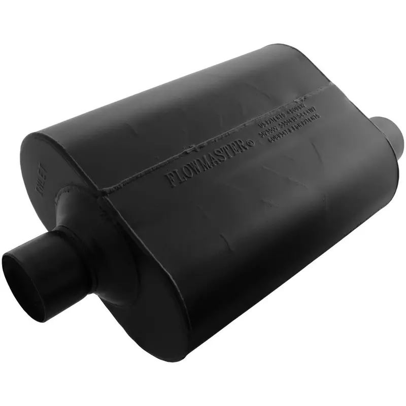 Flowmaster 952547 Super 40 Delta Flow Muffler – Stainless Steel Dual-Outlet Performance Exhaust 1