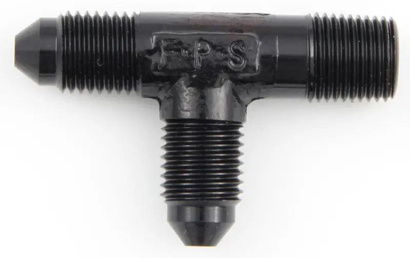 Fragola 482603-Bl #3 X 1/8 Mpt Tee Fitting Black 1