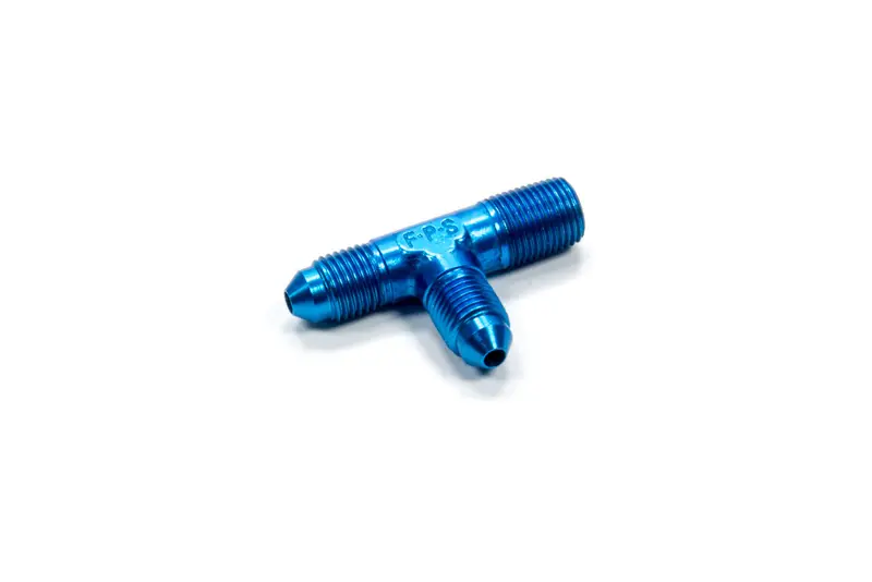 Fragola 482603 Brass Tee Fitting — 3/16" Od X 1/8" Male Pipe Thread 1