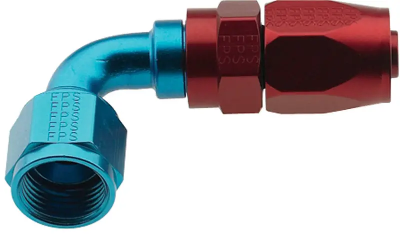 Fragola Pro-Flow 90-Degree Hose Fitting – #4 An, Model 229004 1
