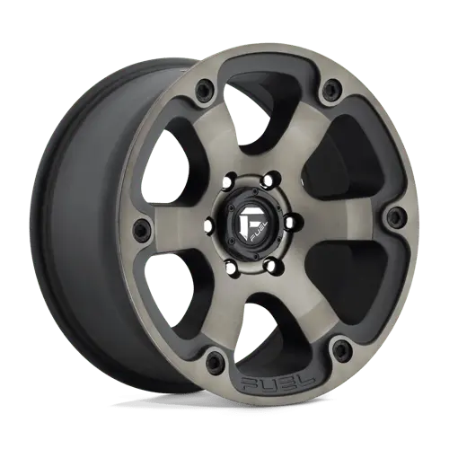 Fuel D564 Off-Road Wheel – 17X9 Inch, 6X5.5 Bolt Pattern, Matte Black With Deep Dish Design (D56417908350) 1