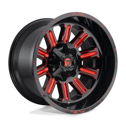 Fuel D62115808537 D621 15X8 Black Alloy Wheel, 5X5.5", -18Mm Offset 1