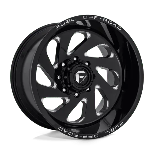 Fuel D637 20X10 Inch Gloss Black Machined Lip Wheel – 8X170 Bolt Pattern, -18Mm Offset 1