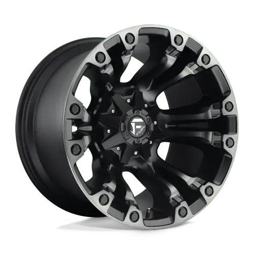 Fuel D851 Forged Alloy Wheel – 20X10 Inches, 8X6.5 Bolt Pattern, Matte Black/Grey Finish, -18Mm Offset 1