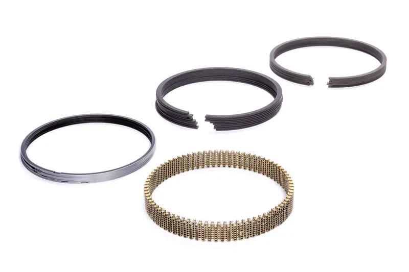 Hastings Piston Ring Set – Standard 4.000" Bore, Three-Piece Metric Profile (1.2Mm/1.5Mm/3.0Mm) – Sn9065005 1