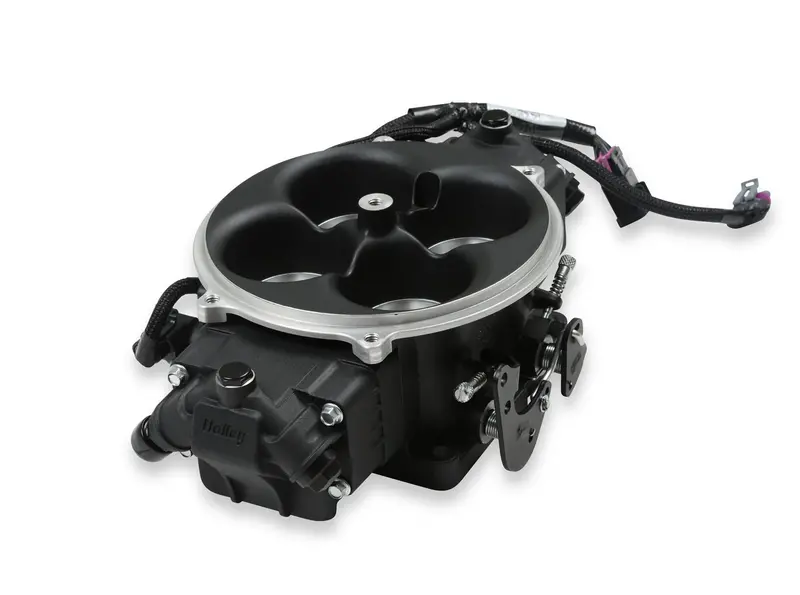 Holley Efi 534-306 Terminator X Stealth Throttle Body – 4500-Style, Tunable Ecu Included 1