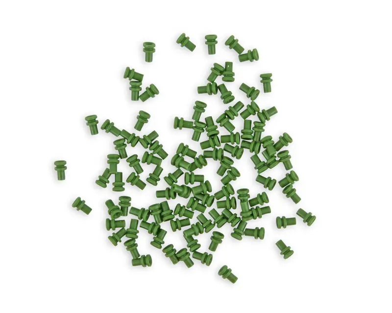 Holley Efi 571-109 Weather Seal Bulk Pack – Gt150 Connector Seals (22–20 Gauge), Green, 100-Pack 1