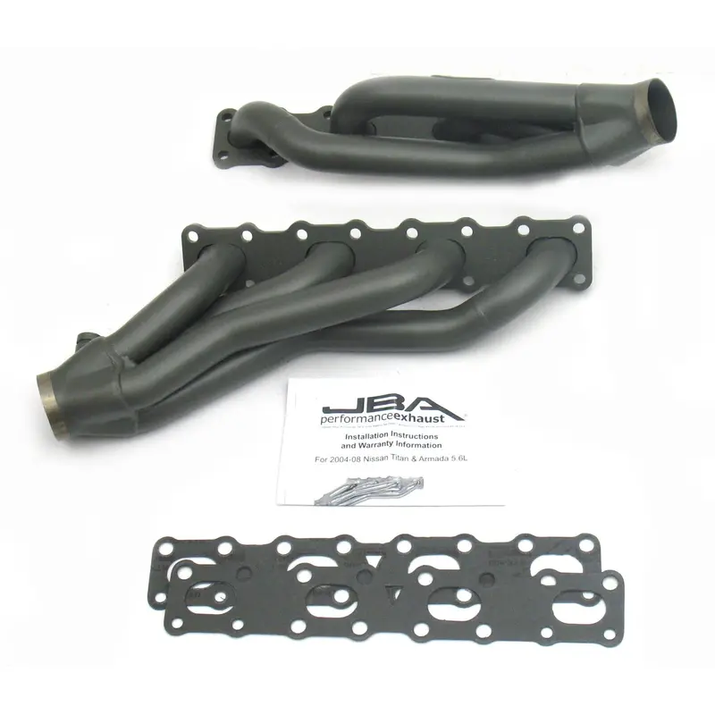 Jba Racing Titanium-Ceramic Coated Headers – 1400Sjt Fitment For 2004–2015 Nissan 5.6L V8 1