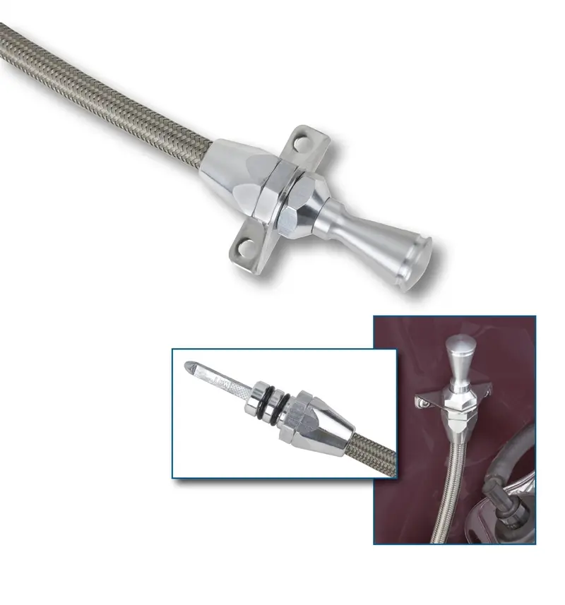 Lokar Td-3Fmxfm36 Hi-Tech Flexible Transmission Dipstick – Braided Stainless Construction 1