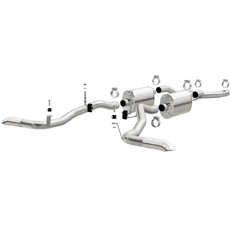 Magnaflow 15344 Street Series Exhaust System – Stainless Steel, Crossmember-Back Design 1