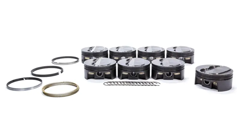 Mahle Powerpak Domed Piston Set – For Small-Block Chevy Engines, 4.155" Bore 1