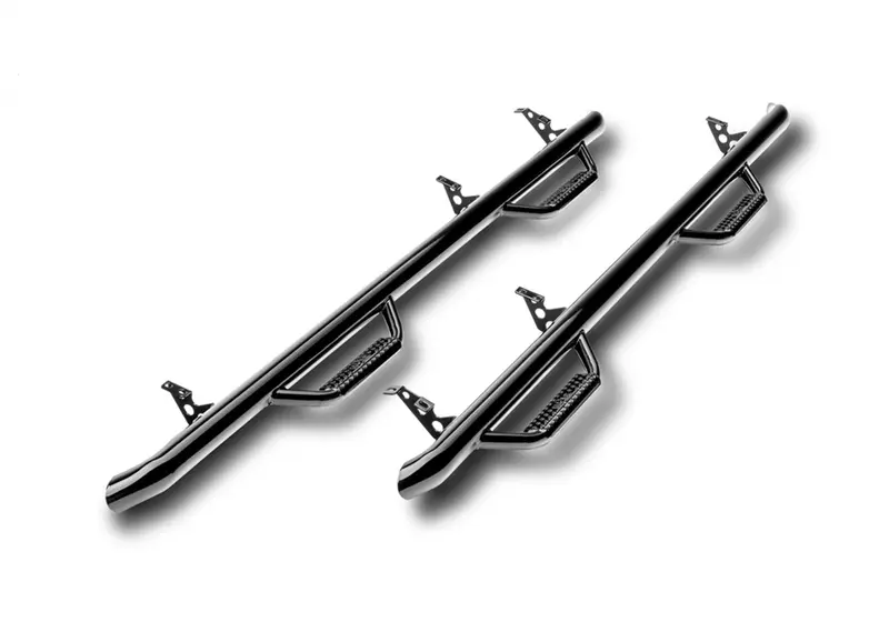 N-Fab C0766T Gloss Black Nerf Steps – 2-Step Side Step Kit For 2007–2014 Tahoe/Yukon 1