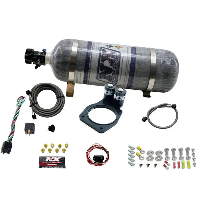 Nitrous Express 20931-12 Camaro 5Th Gen Plate Nitrous System – 50–150 Hp Base, Upgradable To 225 Hp With 12-Lb Bottle 1