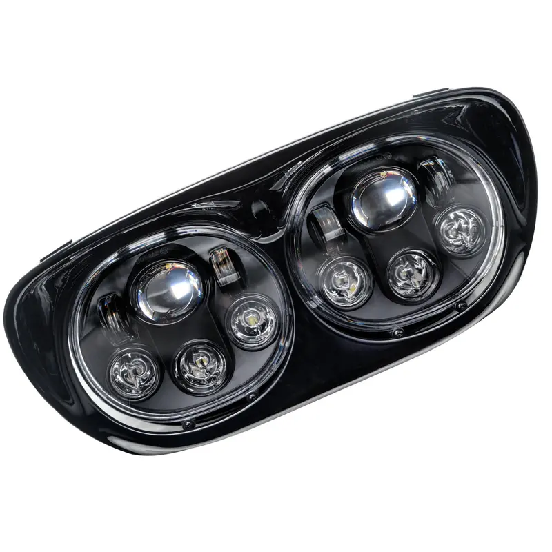 Oracle Lighting 6918-001 Black Led Headlight Replacement For Harley-Davidson Road Glide (6000K Color Temperature) 1