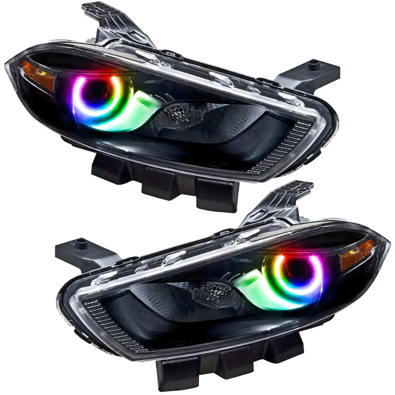 Oracle Lighting 7142-504 Colorshift Led Headlights – Pre-Assembled Hid-Style, Black Bezel, Smd Technology 1