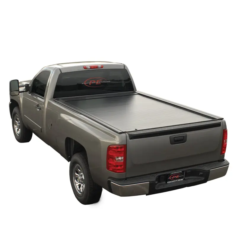 Pace Edwards Jackrabbit Full-Metal Tonneau Cover With Explorer Series Rails 1