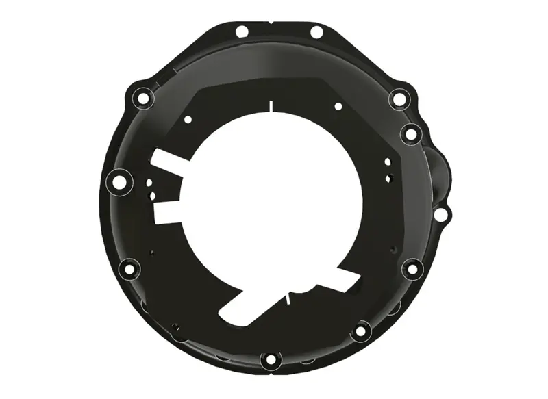 Quick Time Rm-4010 Bellhousing – Aluminum Sfi-Certified Transmission Adapter 1