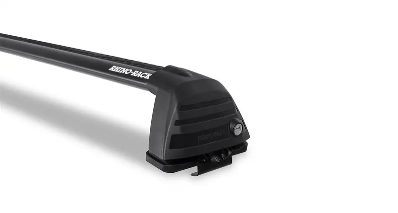 Rhino-Rack Rv0323B Vortex Roc25 Low-Profile Flush-Mount Roof Rack – Two-Bar System, Black 1