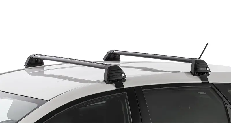 Rhino-Rack Rv0690B Vortex Roc25 Flush-Mount Roof Rack – Dual Black Crossbars 1