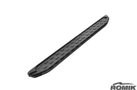 Romik Rec-B Anodized Black Running Boards – Side Steps For 2010–2017 Chevrolet Equinox Suv 1