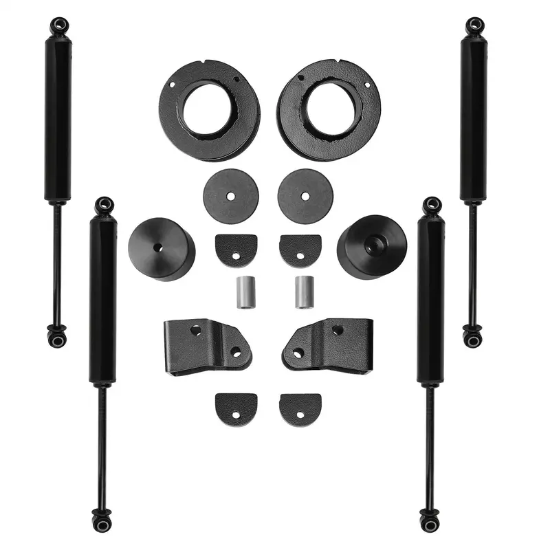 Rubicon Express Spacer Lift Kit – 2-Inch Suspension Lift With Twin-Tube Shock Absorbers 1