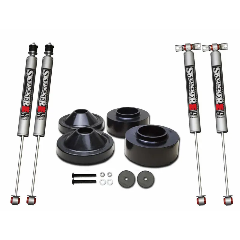 Skyjacker Jk23-M Polyurethane Leveling Kit – 2-Inch Front / 0.75-Inch Rear Lift For Jeep Wrangler Jk (2007–2018) 1