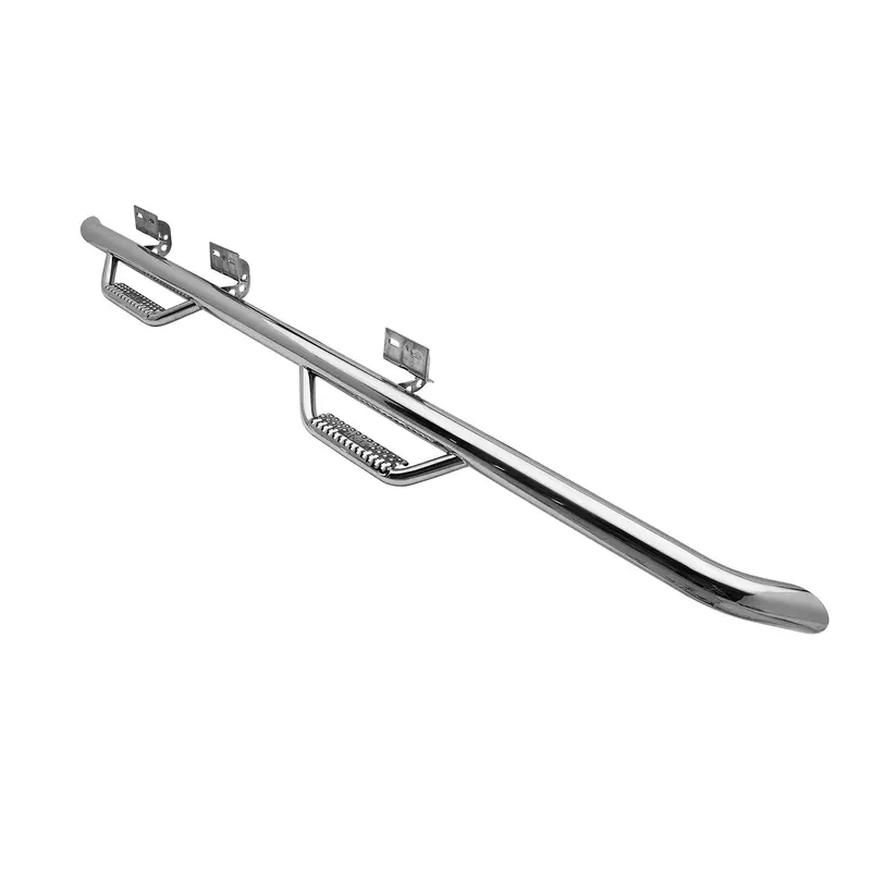 Smittybilt N-Fab Stainless Steel Wheel-To-Wheel Nerf Steps – 4-Step, Model F0989Qc-Ss 1