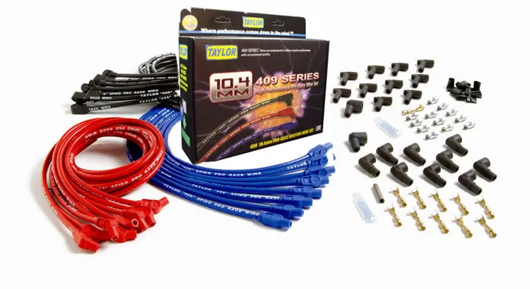 Taylor Cable 79695 Spiro-Pro 10.4Mm Ignition Wire Set – High-Performance Spark Delivery 1