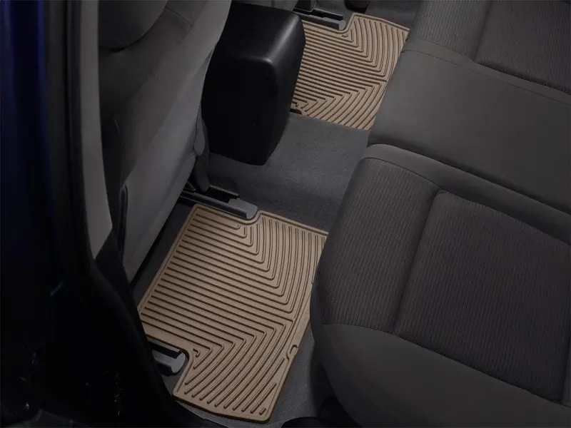 Weathertech W160Tn Tan All-Weather Floor Mats – Third Row Fit 1