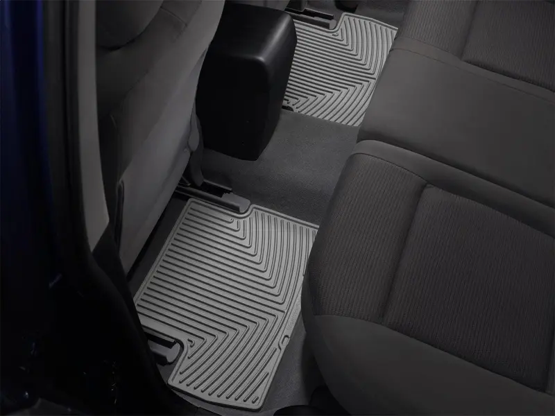 Weathertech W210Gr Gray All-Weather Floor Liners – Rear Seat Coverage 1