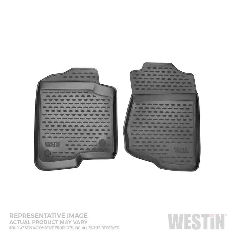 Westin 74-39-11021 Profile Floor Liners – Two-Piece Front Set In Matte Black 1